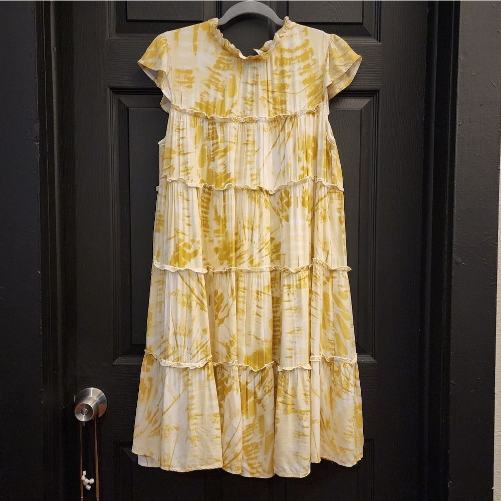 THML Tie Dye Tiered Dress - Picture 4 of 15